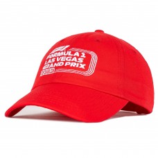 Бейсболка Formula 1 Unisex Las Vegas Grand Prix Classic Dad - Red