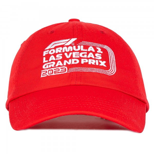 Бейсболка Formula 1 Unisex Las Vegas Grand Prix Classic Dad - Red