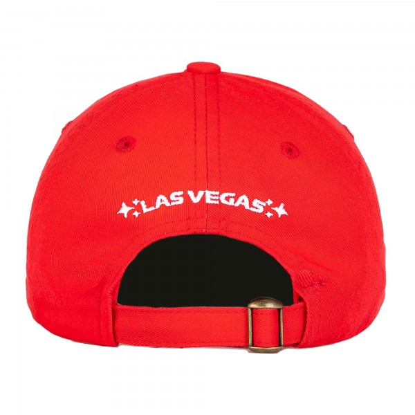 Бейсболка Formula 1 Unisex Las Vegas Grand Prix Classic Dad - Red