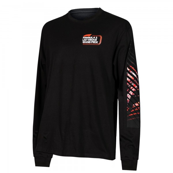 Футболка с длинным рукавом Formula 1 Unisex Las Vegas Grand Prix Classic - Black