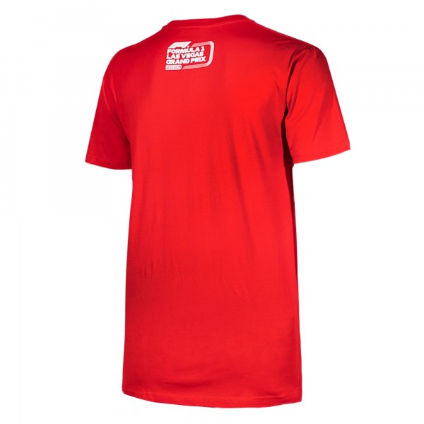 Футболка Formula 1 Unisex Las Vegas Grand Prix Race Ready - Red