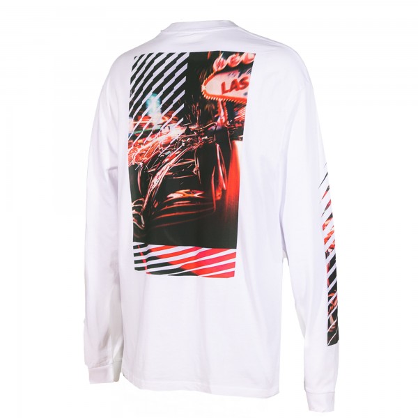 Футболка с длинным рукавом Formula 1 Unisex Las Vegas Grand Prix Classic - White
