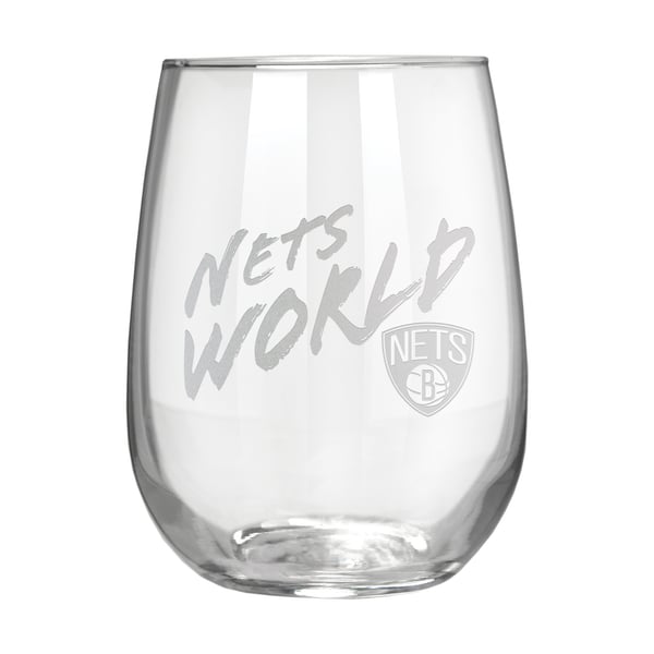 Бокал Brooklyn Nets Etched 17oz. Rally Cry