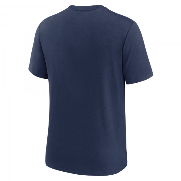 New York Yankees Nike Navy Cooperstown Collection Arch Tri-Blend T-Shirt