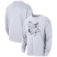 Футболка с длинным рукавом Nike Unisex 2024 NBA All-Star Game Max90 Heavyweight - White