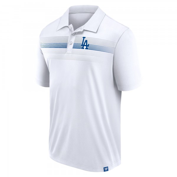 Los Angeles Dodgers White Fanatics Victory For Us Interlock Polo