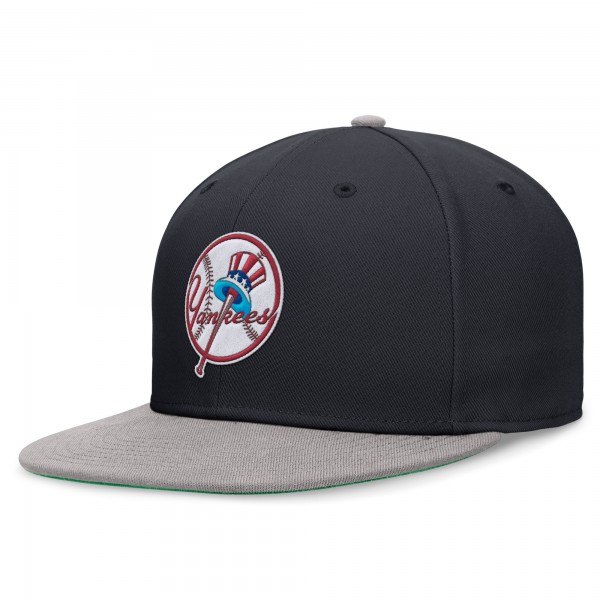 Бейсболка New York Yankees Nike Navy/Gray Rewind Cooperstown True Performance