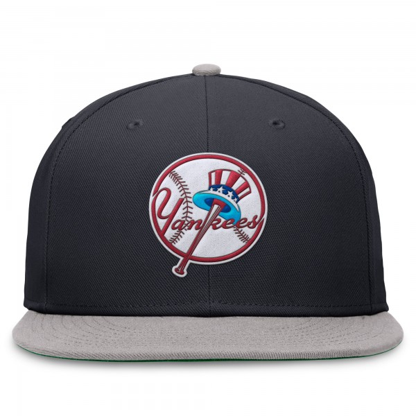 Бейсболка New York Yankees Nike Navy/Gray Rewind Cooperstown True Performance