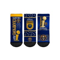 Три пары носков Denver Nuggets Rock Em Toddler 2023 NBA Finals Champions - Navy