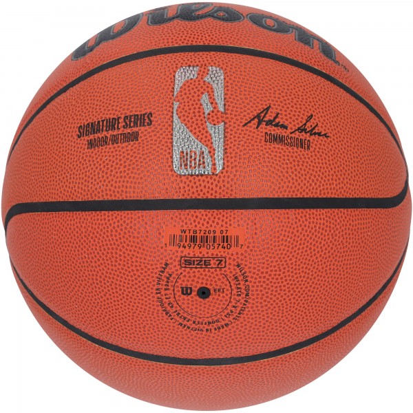 Мяч Dwyane Wade Miami Heat Autographed Authentic Wilson Signature Series Indoor/Outdoor
