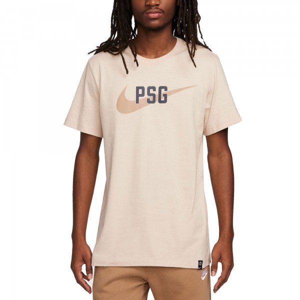 Футболка Paris Saint-Germain Nike Swoosh - Cream