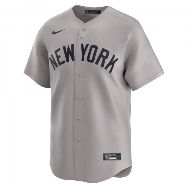 Джерси New York Yankees Anthony Volpe Nike Gray Away Limited Player