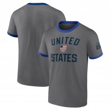 Футболка Team USA Fanatics Single Arc Fashion - Gray