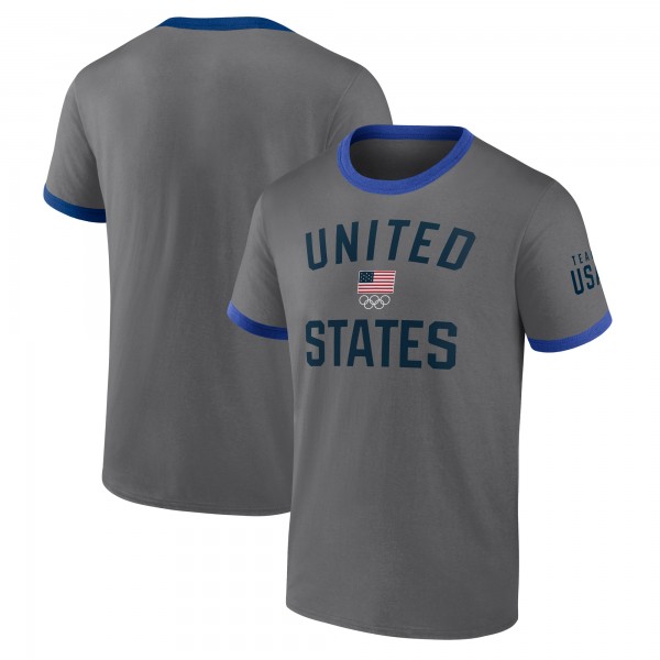 Футболка Team USA Fanatics Single Arc Fashion - Gray