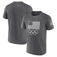 Футболка Team USA Fanatics Podium - Heather Charcoal