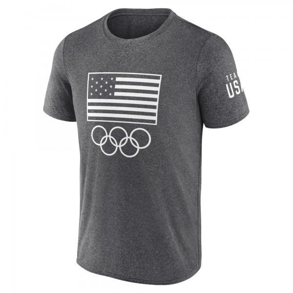Футболка Team USA Fanatics Podium - Heather Charcoal