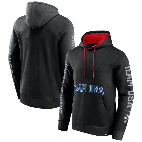 Толстовка Team USA Fanatics Gold Fleece - Black