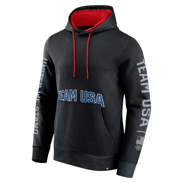 Толстовка Team USA Fanatics Gold Fleece - Black