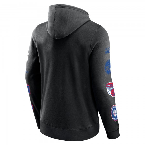 Philadelphia 76ers Fanatics Black Home Court Pullover Hoodie