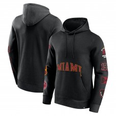 Miami Heat Fanatics Black Home Court Pullover Hoodie