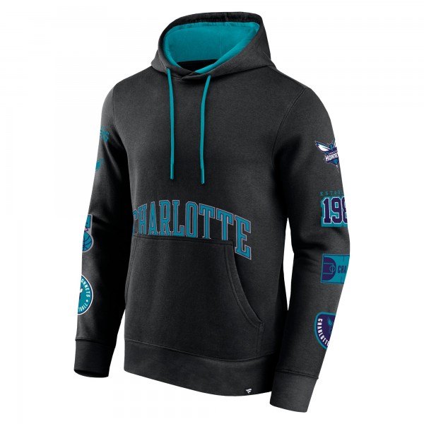 Толстовка Charlotte Hornets Home Court - Black