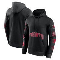 Toronto Raptors Fanatics Black Home Court Pullover Hoodie