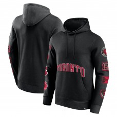 Toronto Raptors Fanatics Black Home Court Pullover Hoodie