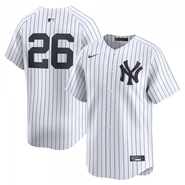 Джерси New York Yankees DJ LeMahieu Nike White Home Limited Player