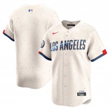 Los Angeles Dodgers Nike Cream 2024 City Connect Limited Jersey