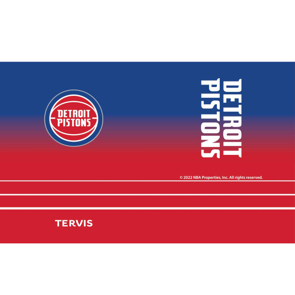 Detroit Pistons Tervis 20oz. Ombre Stainless Steel Travel Tumbler