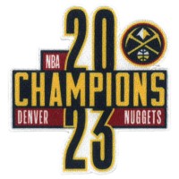 Denver Nuggets 2023 NBA Finals Champions Scattered Fan Patch