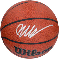 Мяч с автографом Victor Wembanyama San Antonio Spurs Fanatics Authentic Wilson Authentic Series Indoor/Outdoor