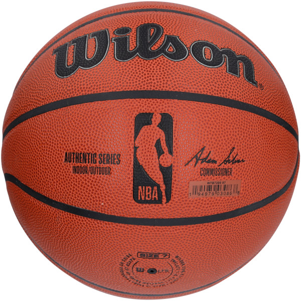 Мяч с автографом Victor Wembanyama San Antonio Spurs Fanatics Authentic Wilson Authentic Series Indoor/Outdoor