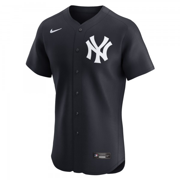 New York Yankees Nike Black Alternate Elite Jersey