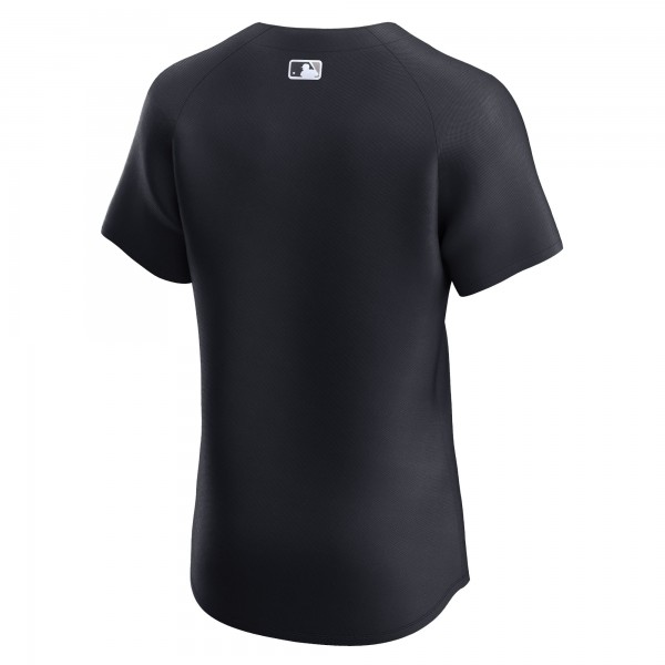 New York Yankees Nike Black Alternate Elite Jersey