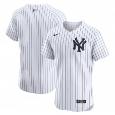 New York Yankees Nike White Home Elite Jersey