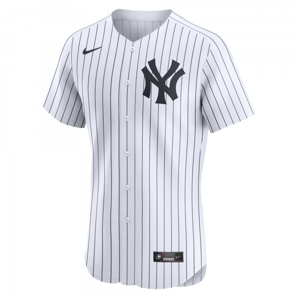 New York Yankees Nike White Home Elite Jersey