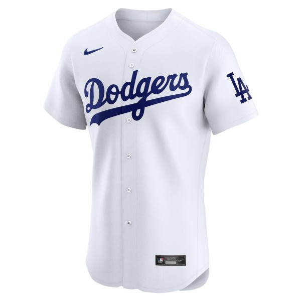 Los Angeles Dodgers Nike White Home Elite Jersey