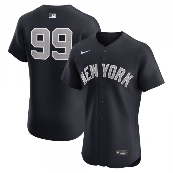 Джерси New York Yankees Aaron Judge Nike Navy Alternate 1 Elite Player
