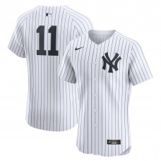 New York Yankees Anthony Volpe Nike White Home Elite Jersey