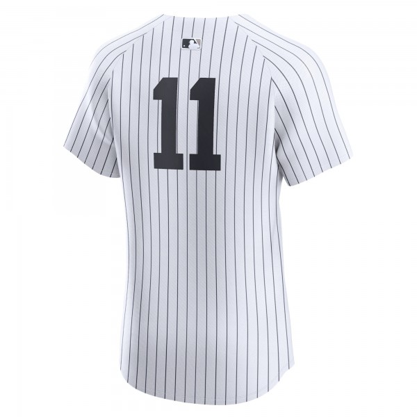 New York Yankees Anthony Volpe Nike White Home Elite Jersey