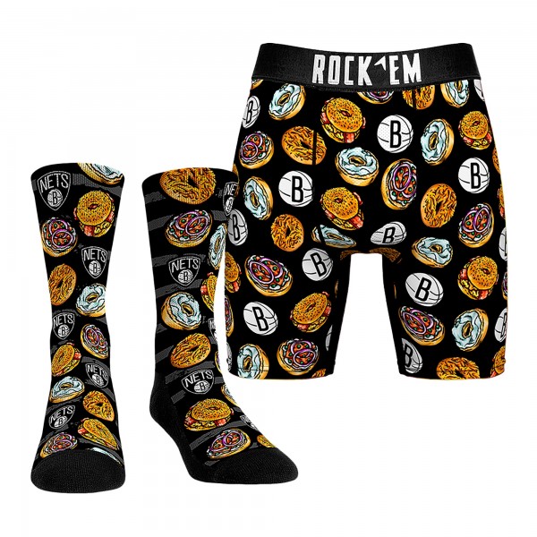 Носки и трусы Brooklyn Nets Rock Em NY Style Bagels