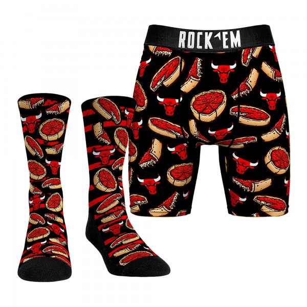 Носки и трусы Chicago Bulls Rock Em Deep Dish Pizza