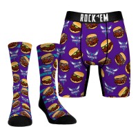 Носки и трусы Charlotte Hornets Rock Em BBQ Pulled Pork Sandwich