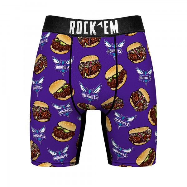 Носки и трусы Charlotte Hornets Rock Em BBQ Pulled Pork Sandwich