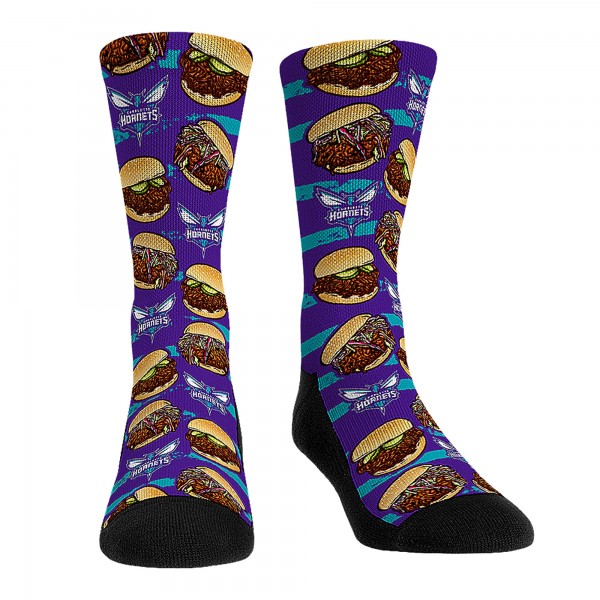 Носки и трусы Charlotte Hornets Rock Em BBQ Pulled Pork Sandwich
