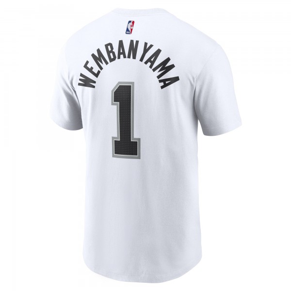 Футболка Victor Wembanyama San Antonio Spurs Nike 2023 NBA Draft First Round Pick - White