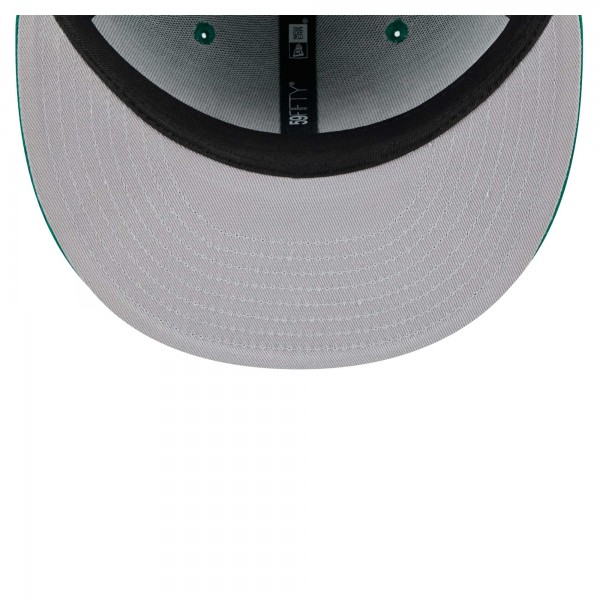 Бейсболка Boston Celtics New Era Piped & Flocked 59Fifty - Kelly Green
