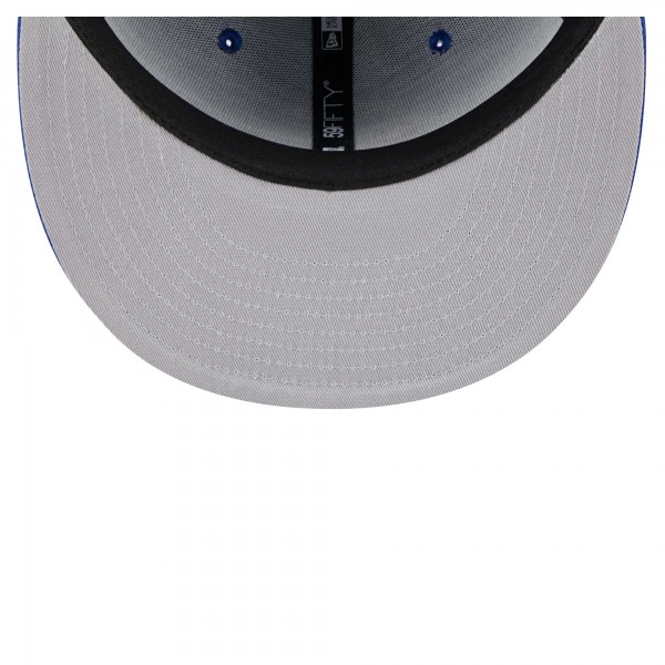 Бейсболка Philadelphia 76ers New Era Piped & Flocked 59Fifty - Royal