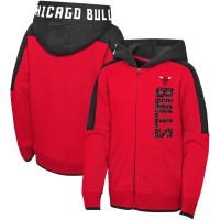 Дошкольнику Chicago Bulls Red Post-Up Full-Zip Hoodie
